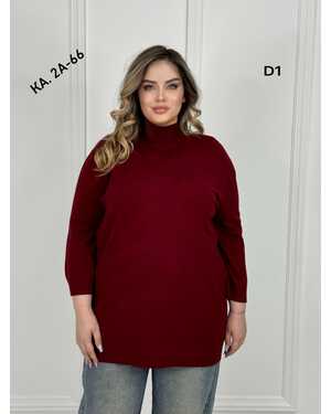 Женская Водолазка, шерсть Размер единый 60-68