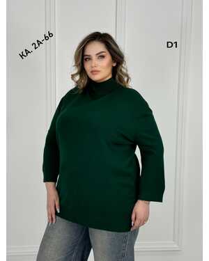 Женская Водолазка, шерсть Размер единый 60-68