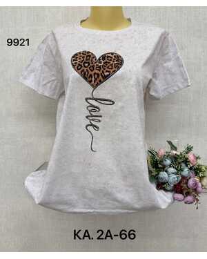 Женская Футболка, хлопок Размеры ЕДИНЫЙ (42-50)