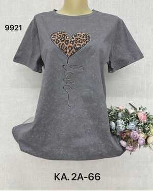 Женская Футболка, хлопок Размеры ЕДИНЫЙ (42-50)