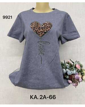 Женская Футболка, хлопок Размеры ЕДИНЫЙ (42-50)