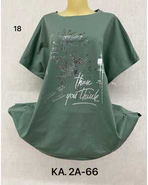 Женская Футболка, хлопок Размеры ЕДИНЫЙ (62-70)