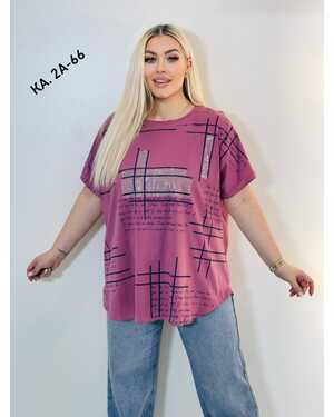 Женская Футболка, хлопок Размеры ЕДИНЫЙ (62-70)