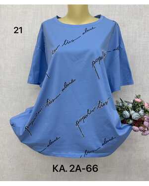 Женская Футболка, хлопок Размеры ЕДИНЫЙ (56-64)