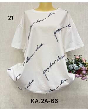 Женская Футболка, хлопок Размеры ЕДИНЫЙ (56-64)