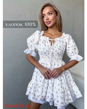 Женское платье Китай фабрика ткань хлопок Размер единый (42/50)