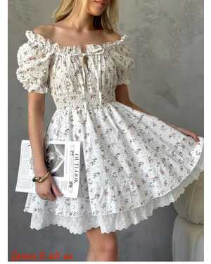 Женское платье Китай фабрика ткань хлопок Размер единый (42/50)