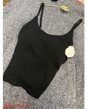 Женская майка размер единый 40-46 на поролоне