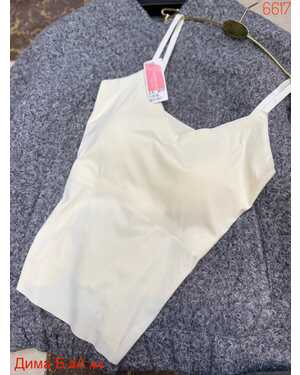 Женская майка размер единый 40-48 на поролоне