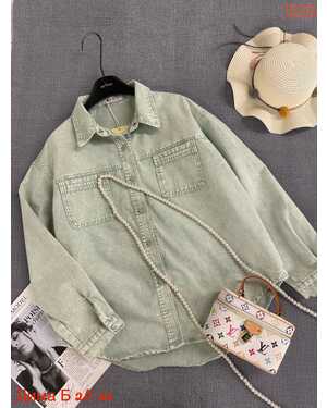Женская джинсовая рубашка фабричный китай