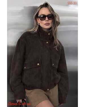 Женская куртка замш фабричный китай