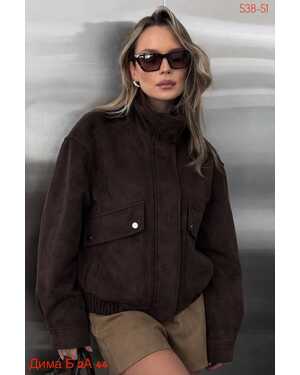 Женская куртка замш фабричный китай