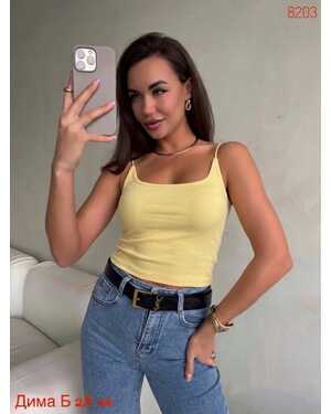 Женская майка размер единый 40-46 фабричный китай