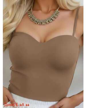 Женская майка на поролоне размер единый 40-46 фабричный китай