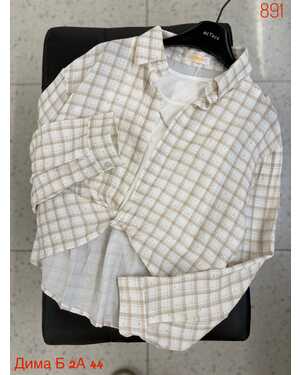 Женская Рубашка с майкой оверсайз Китай фабрика РАЗМЕР ЕДИНЫЙ 42-48