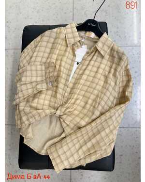 Женская Рубашка с майкой оверсайз Китай фабрика РАЗМЕР ЕДИНЫЙ 42-48