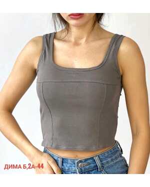 Женская майка на поролоне размер единый 40-46 фабричный китай