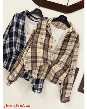 Женская рубашка с топиком фабричный китай размер единый: (42/48)