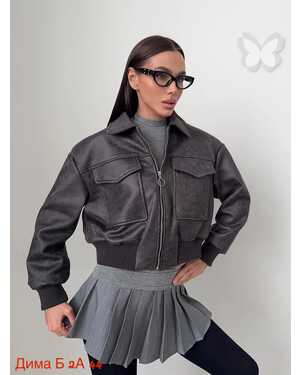 Женская куртка эко замша Фабричный китай