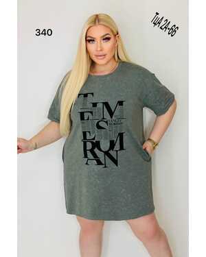 Женская Туника длина 85см Фабрика: Китай ткань Хлопок Состав: 95% cotton, 5% spandex Размер 6ХЛ (на52-54)-7ХЛ (на56-58) (маломерки)