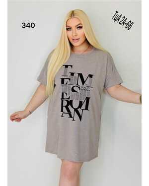 Женская Туника длина 85см Фабрика: Китай ткань Хлопок Состав: 95% cotton, 5% spandex Размер 6ХЛ (на52-54)-7ХЛ (на56-58) (маломерки)