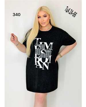 Женская Туника длина 85см Фабрика: Китай ткань Хлопок Состав: 95% cotton, 5% spandex Размер 6ХЛ (на52-54)-7ХЛ (на56-58) (маломерки)