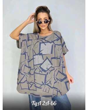 Женская Футболка, хлопок Размеры ЕДИНЫЙ (62-70)