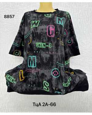 Женская Футболка, хлопок Размер 74(на70-72) 78(на74-76)