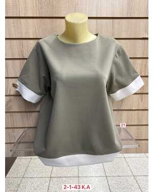 Женская Кофта, хлопок Состав 95% COTTON, 5% SPANDEX, ОГ 106см(52)Раз: XL(52) 2XL(54) 3XL(56)-4XL(58)