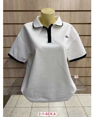 ЖЕНСКАЯ ФУТБОЛКА ТКАНЬ 95% COTTON, 5% POLYESTER РАЗМЕР ЕДИНЫЙ 50-54