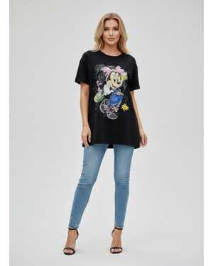 ЖЕНСКАЯ ФУТБОЛКА ТКАНЬ 95% COTTON, 5% SPANDEX РАЗМЕР ЕДИНЫЙ 52-56