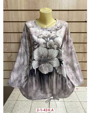 ЖЕНСКАЯ ФУТБОЛКА ТКАНЬ 95% COTTON, 5% SPANDEX Раз: 58-62 (ЕДИНЫЙ)