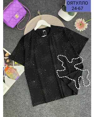 ЖЕНСКАЯ ФУТБОЛКА ФАБРИЧНЫЙ КИТАЙ РАЗМЕР ЕДИНЫЙ 44-52