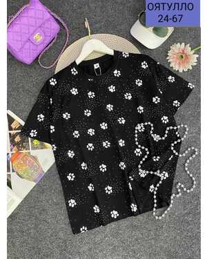 ЖЕНСКАЯ ФУТБОЛКА ФАБРИЧНЫЙ КИТАЙ РАЗМЕР ЕДИНЫЙ 44-52