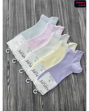 Женские носочки Состав хлопок Качество люкс В упаковка 10 пар