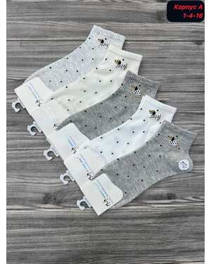 Женские носочки Состав хлопок Качество люкс В упаковка 10 пар