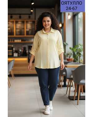 Женский рубашка Ткань Муслим жатка Размер XS50 S52 M54 L56 XL58 Цвета без выбора