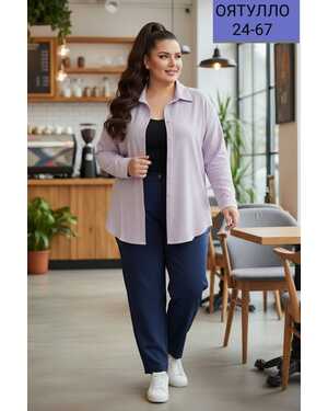 Женский рубашка Ткань Муслим жатка Размер XS50 S52 M54 L56 XL58 Цвета без выбора