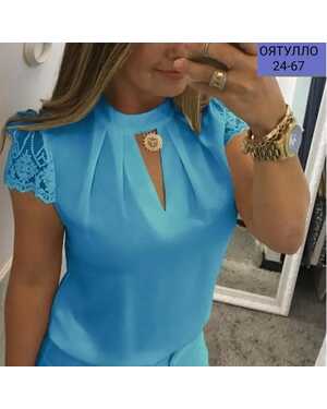 Женская Блузка ткань Бенгалин