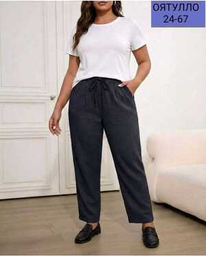 Женские Штаны Фабричный Китай (5хл-6хл) (7хл-8хл) (9хл-10хл) Раз (50-52). (54-56). (58-60)