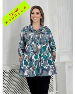 ЖЕНСКАЯ БЛУЗКА В РАЗМЕР ТКАНЬ МАСЛО