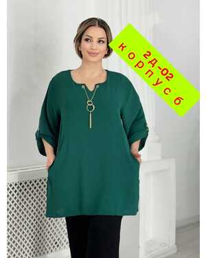 ЖЕНСКАЯ БЛУЗКА ТКАНЬ СИНГАПУР В РАЗМЕР