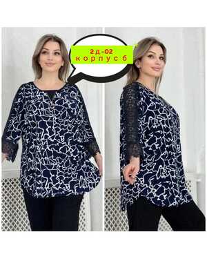 ЖЕНСКАЯ БЛУЗКА ТКАНЬ МАСЛО В РАЗМЕР