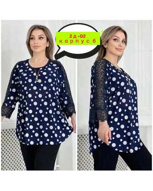 ЖЕНСКАЯ БЛУЗКА ТКАНЬ МАСЛО В РАЗМЕР