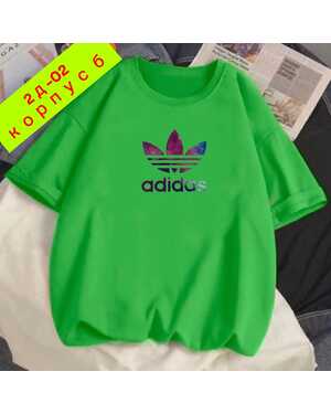 ЖЕНСКАЯ ФУТБОЛКА ТКАНЬ ХЛОПОК