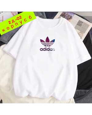 ЖЕНСКАЯ ФУТБОЛКА ТКАНЬ ХЛОПОК