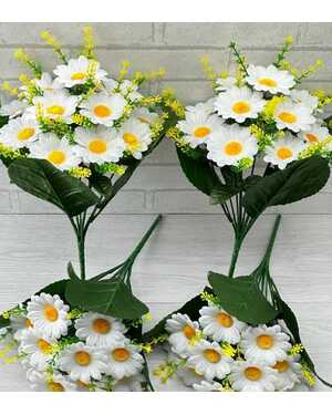 Искусственные цветы упаковка 10 шт Размер 1 букет: 11 голов, 34см