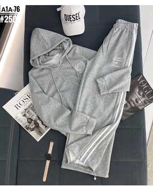 Женский Штаны+свитшот на замке Модель оверсайз Размер единый 42/50