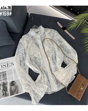 Женская Рубашки гипюр Размер: единый 42/48