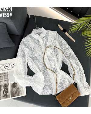 Женская Рубашки гипюр Размер: единый 42/48